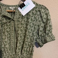 Size Small Long Dress With Side Pockets Both Side 