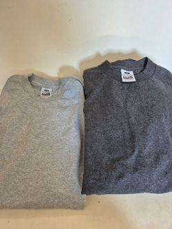 PRO CLUB 2 PC GARY 2XL TALL & 6 PC DARK GRAY TOTAL 8PC  PRO CLUB SHORT SLEEVE T SHIRT