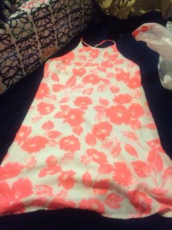 Small pink Floral dress