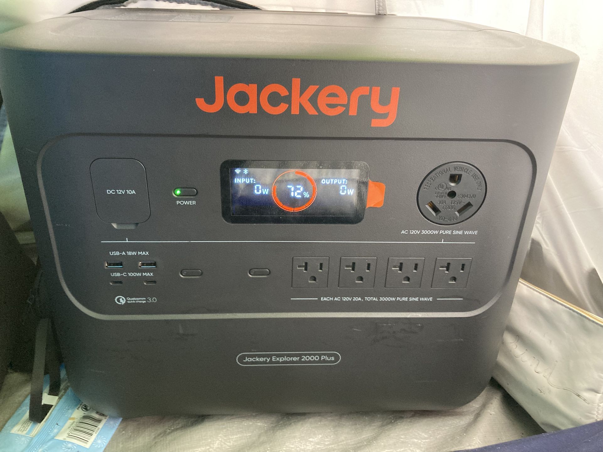 Jackery Pro Generator Like New $1800 OBO