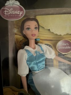 RARE & NEW IN BOX:Disney’s Belle Beauty And The Beast Doll 2009