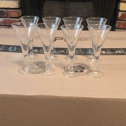 Glasses , Tulip Cocktail Glasses 