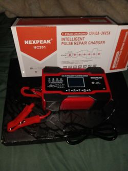 New car battery charger  12v and 24v