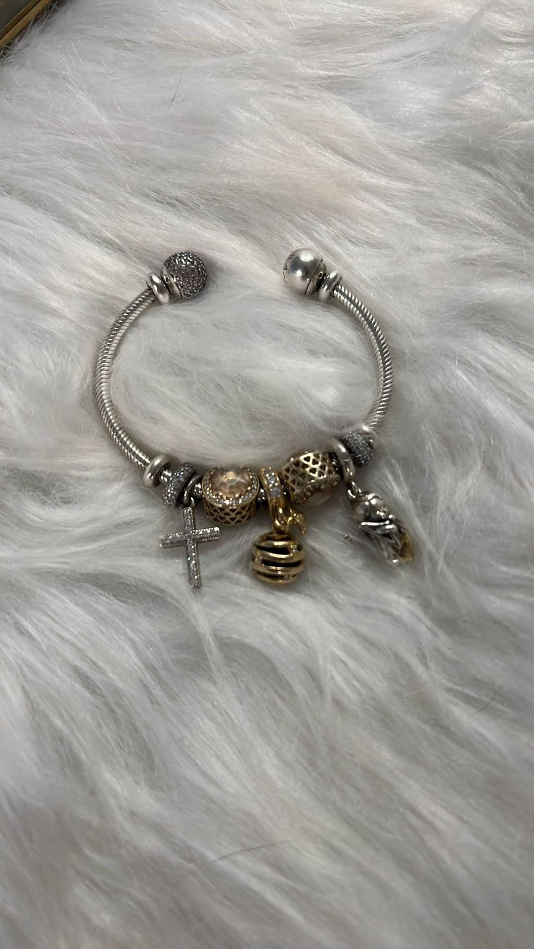 Pandora 7 Charm N Bangle
