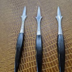 Set of three MCM cocktail appetizer picks