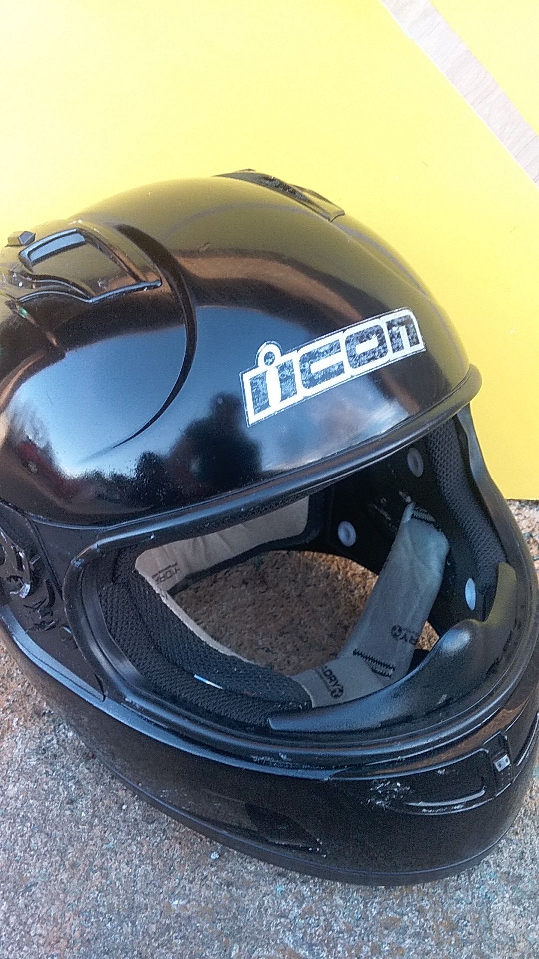 Icon full face helmet DOT approved XXL