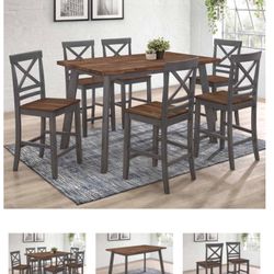 Dining Table With 6 Chairs 