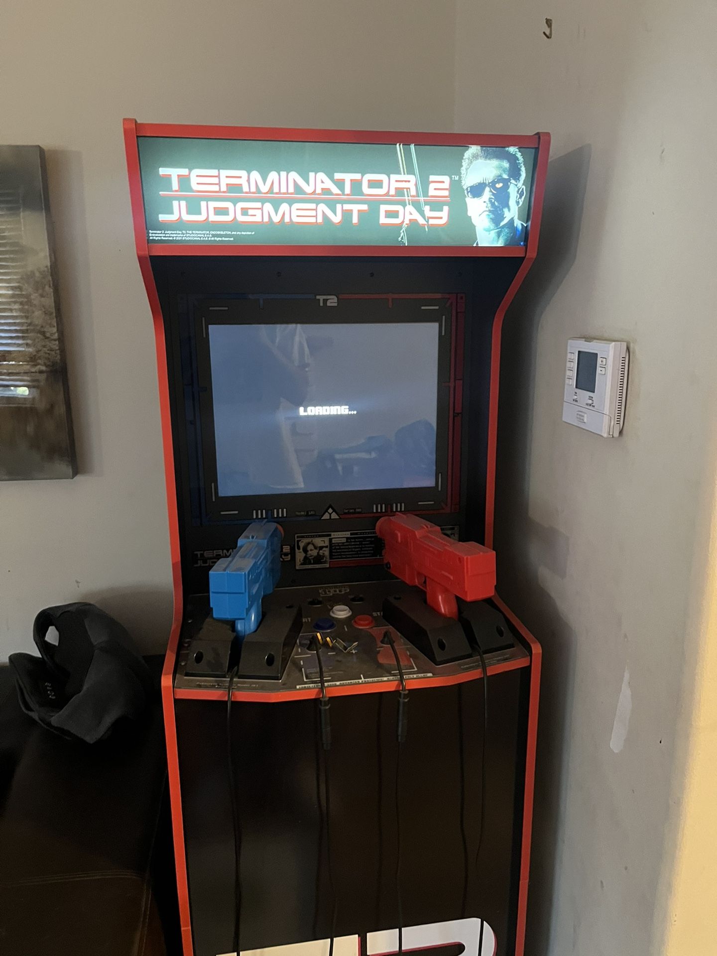 Terminator 2 Arcade 1 Up Game