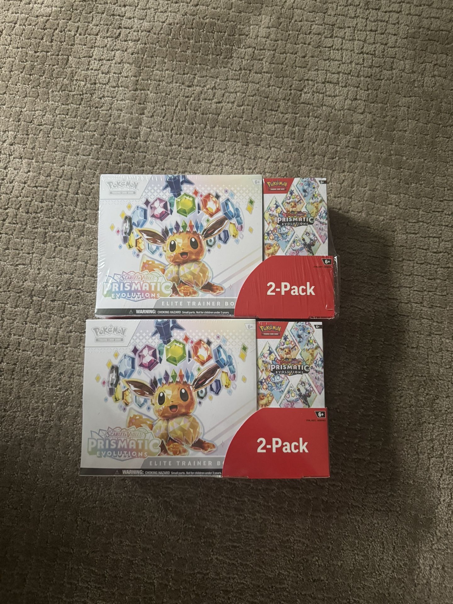 Pokemon Prismatic Evolutions ETB+Bundle