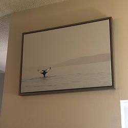 Beach art painting