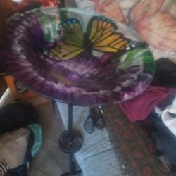 Solar Bird Bath