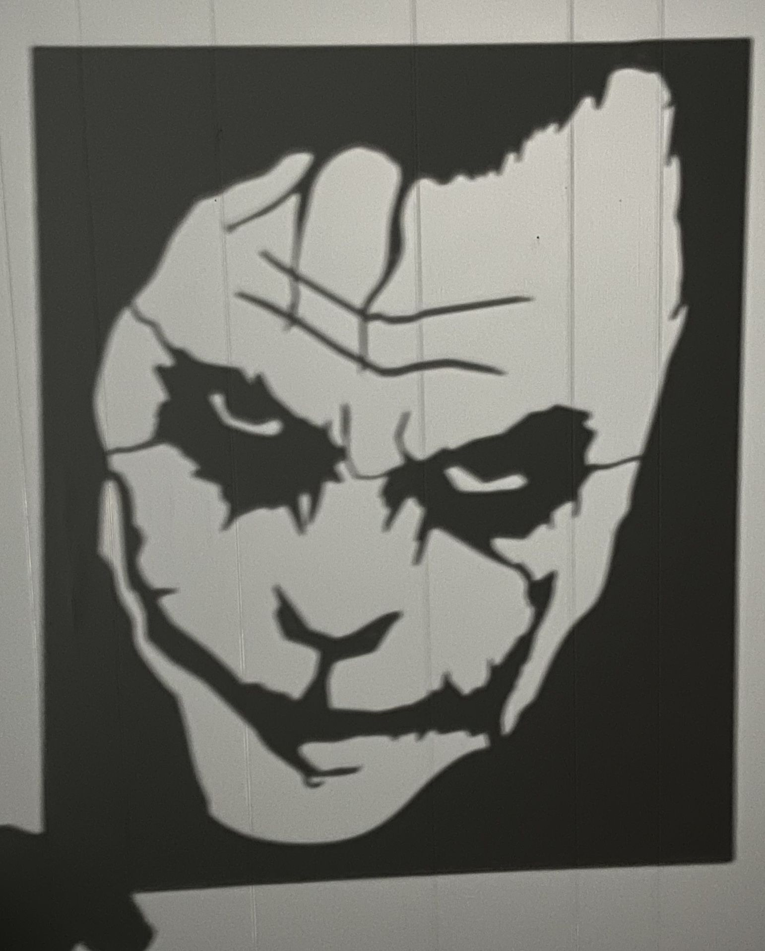 All NEW Heath Ledger “The Joker” Wall Art In Black Home Decor