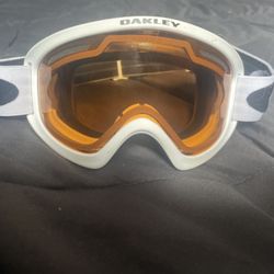 Oakley Orange/black Tinted Snow goggles 