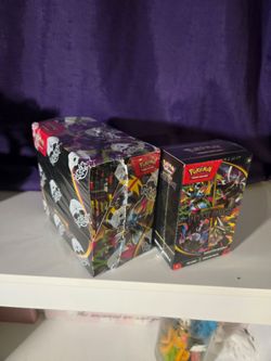 Booster Box Pokemon Center  and Booster Bundle -  Pitch Black