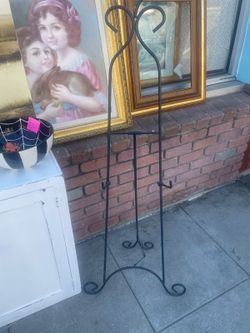 Iron metal adjustable easel 12 by 50