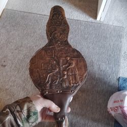 Antique Fire Place Bellow 1920's/30's