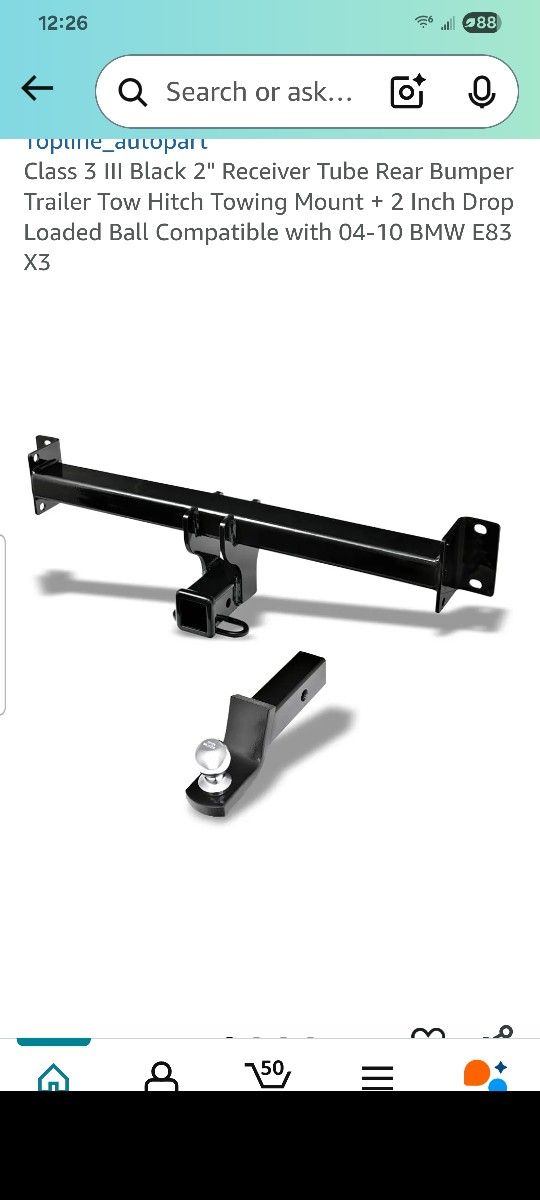 Tow Hitch Mount