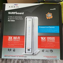 Arris Surfboard Cable Modem & Wi-fi Router