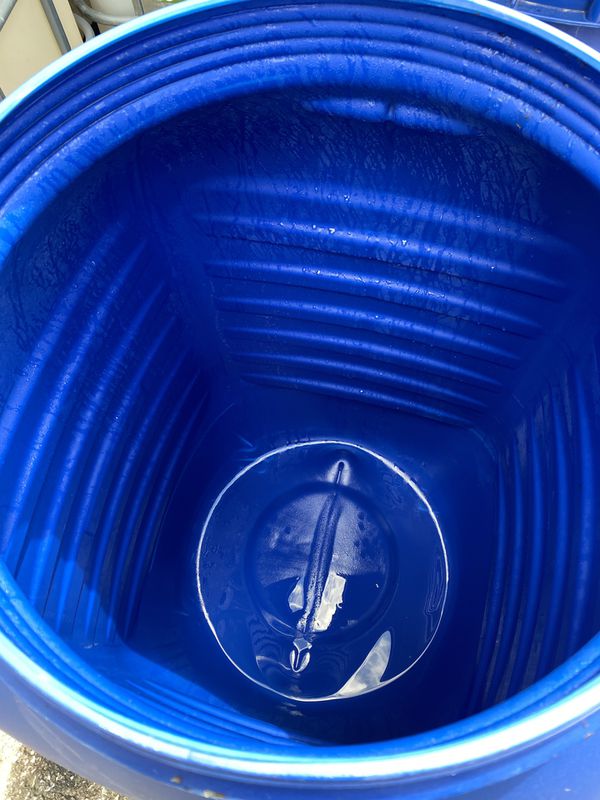 60 gallon food grade barrels with removable screw top lids for sale. 40.00 each. for Sale in ...