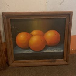 Painting Of oranges