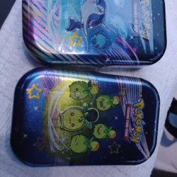 Brand New Pokémon Paldean Fates Mini Tins 22 Each 