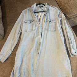 Vintage Distressed Light Denim