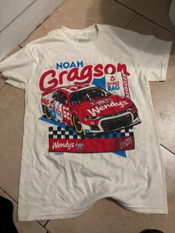 NASCAR Noah Gragson Autographed Wendy’s Shirt