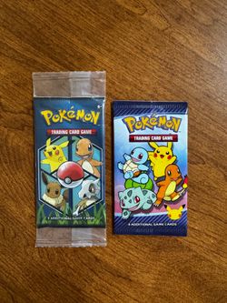 Pokemon packs