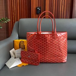 Goyard GM Saint Louis Tote Coated