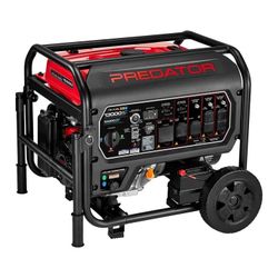 PREDATOR 13,000 Watt Tri-Fuel Portable Generator with Remote Start and CO SECURE Technology,