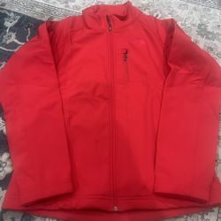 New Women Red The North Face Bionic Soft Shell Jacket 