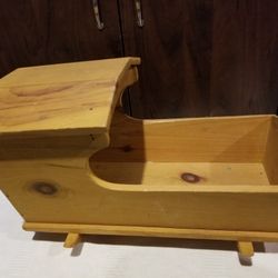 Doll Rocking Cradle(wood)