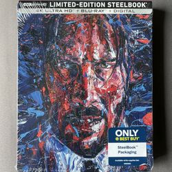John Wick: Chapter 3 - Parabellum (Steelbook) (4K Ultra HD + Blu-ray + Digital Copy)
