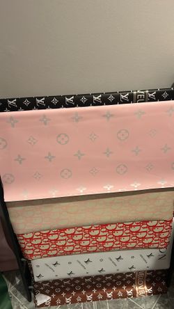 Flower Wrapping Paper With Rack