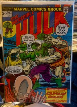 HULK #164 TRIMPE CLASSIC TFIRST CAPTAIN OMEN GLOSSY 9.0 1973
