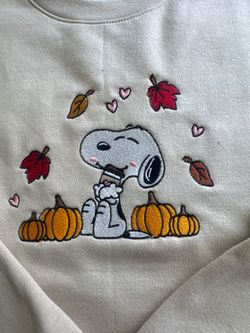Snoopy fall sweater