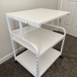 Flexible on price – message me! 3-Tier Large White Printer Stand 