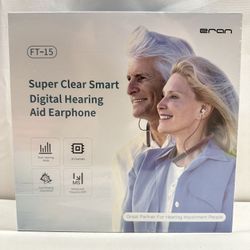 New Eran Super Clear Smart Digital Hearing Aid Earphone, Model FT-15