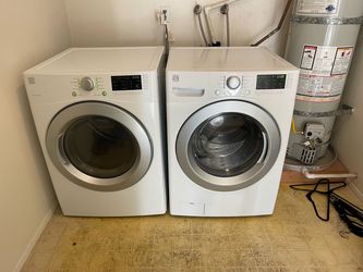 Kenmore Front-Load Washer and Dryer Set