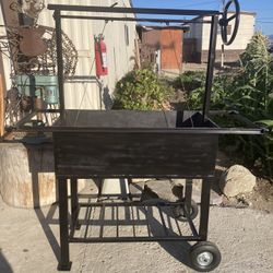 Big Asador Grande Listo Para Usar Nuevo 