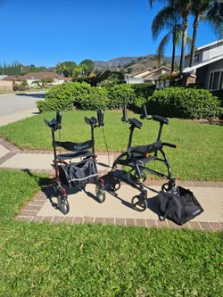 UPWALKER and ELENKER Upright Rollator Walkers
