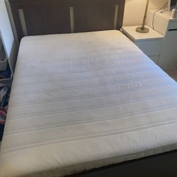 Ikea Full Size Bed frame And Mattress $80-ready for Pickup 