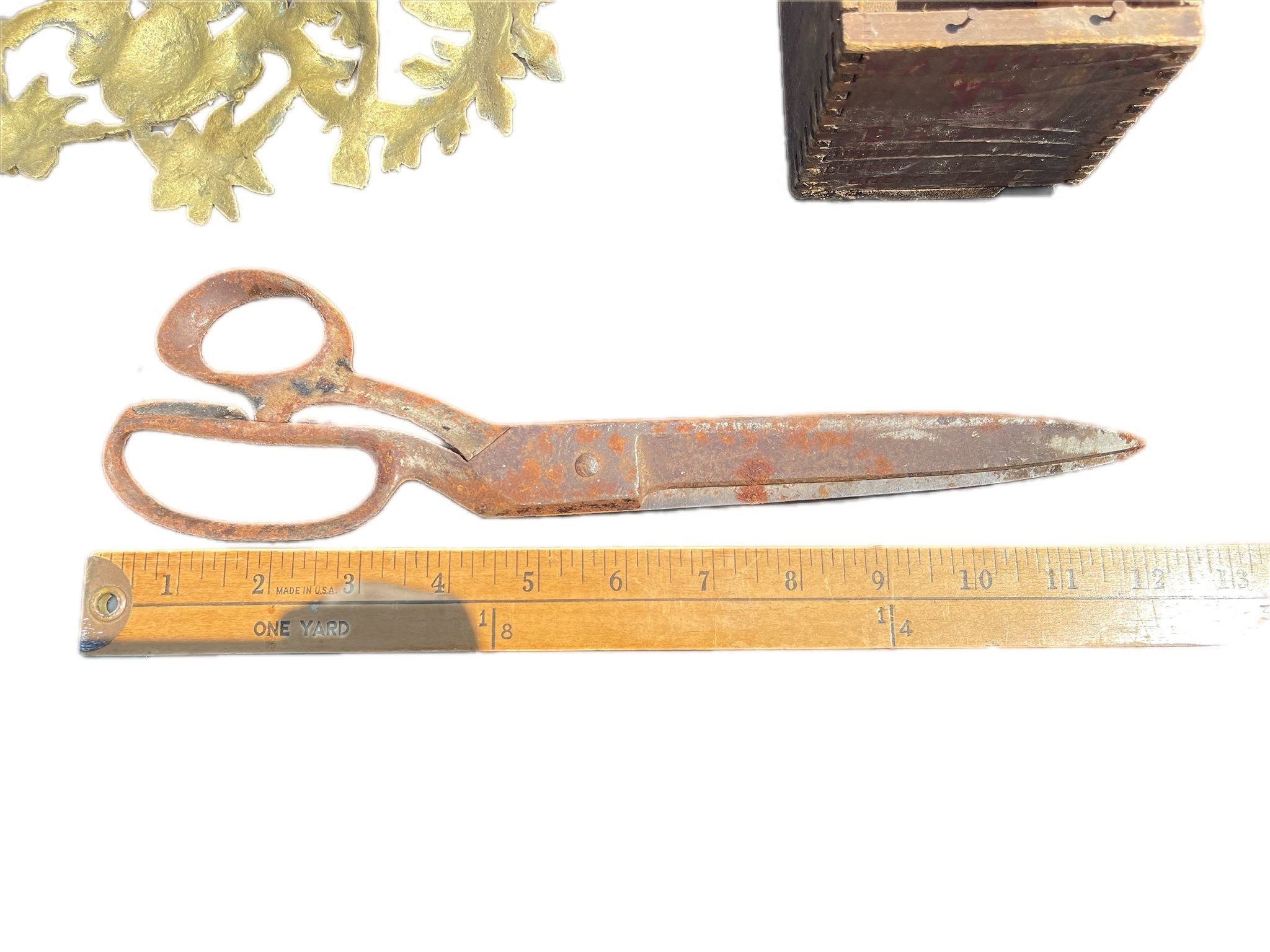 Vintage Tailor Shears Scissors 12"