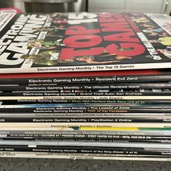 Lot of Electronic Gaming Monthly Magazines for Sale (31 count) 