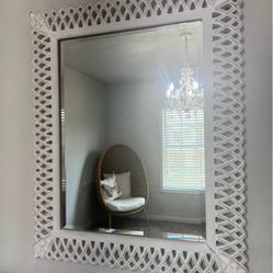 Preppy Lattice Mirror