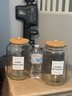 2 3 Litter Glass laundry room accessories