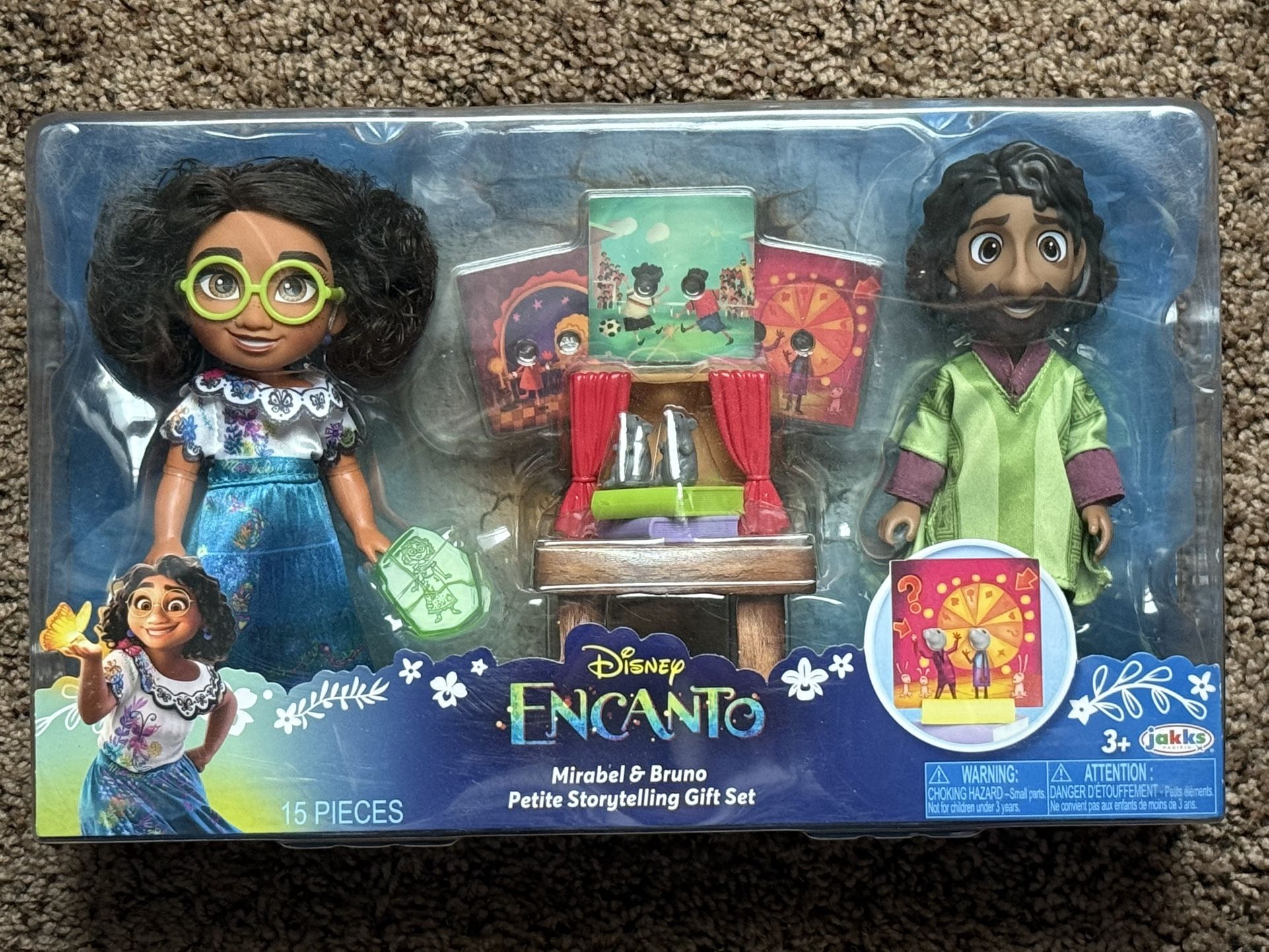 Disney Encanto Maribel & Bruno 6" Petite Dolls Story Telling Set