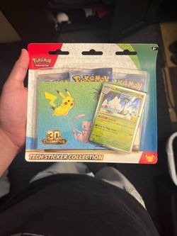 Pokémon 30th Celebration Tech Sticker Collection