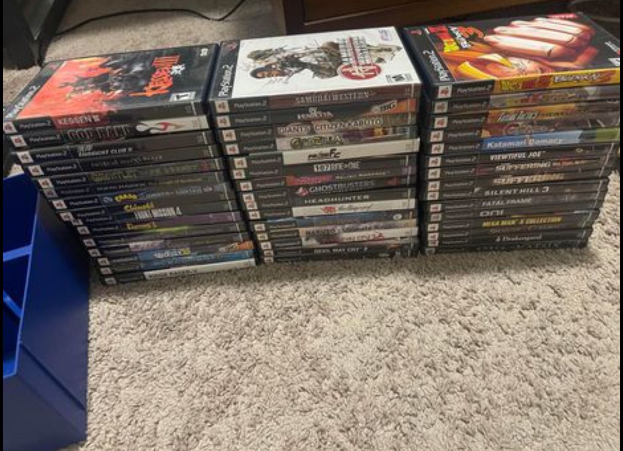 Play Station 2 games