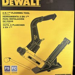 Dewalt 2-in-1 Pneumatic 15.5-Gauge and 16-Gauge Flooring Tool